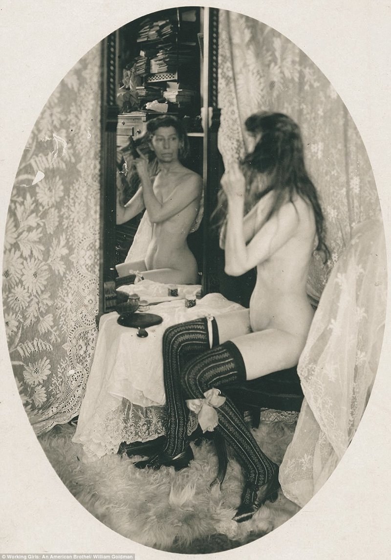 Erotic photo shoot of the 19th century