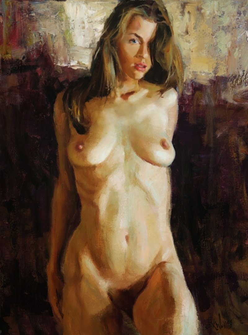 Nude painting Eric Valles