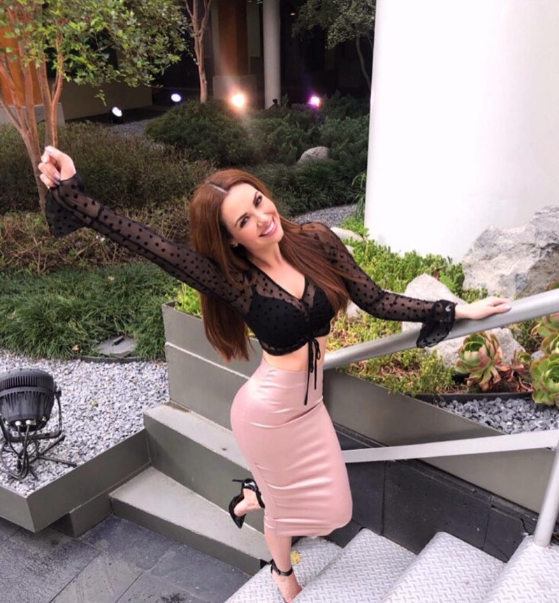 Mayte Carranco in a swimsuit