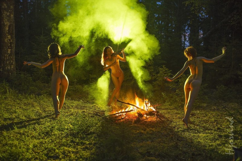 Naked girls on Ivan Kupala