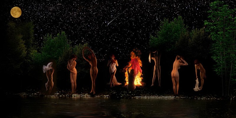 Festival Ivan Kupala nude