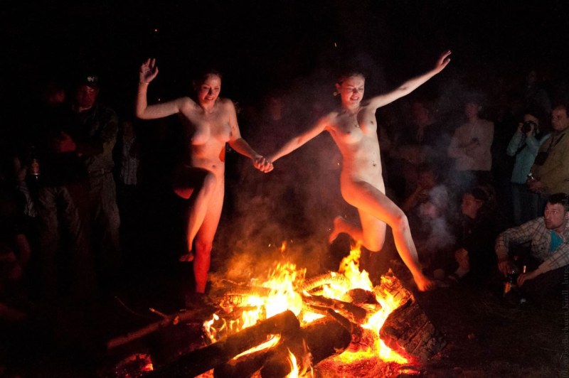 Festival Ivan Kupala nude