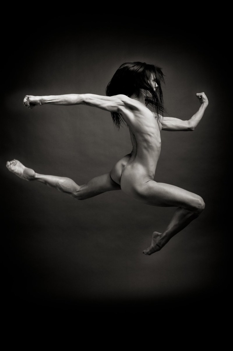 Naked gymnasts and ballerins