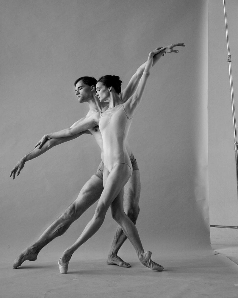 Beautiful naked ballerinas