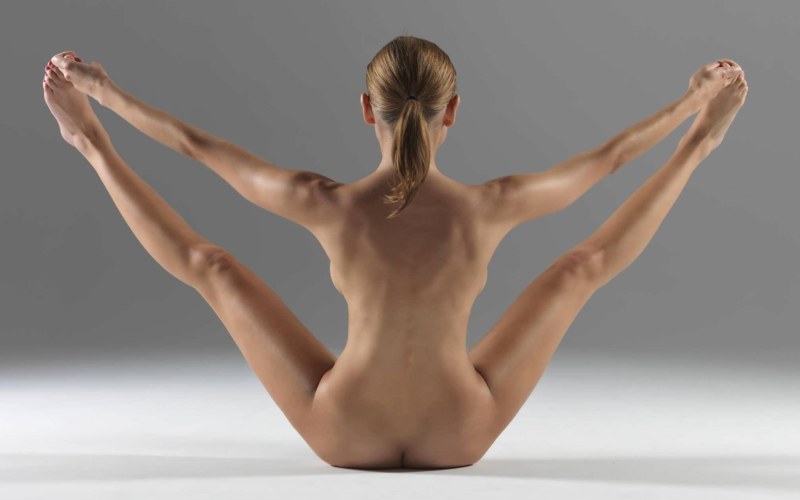 Beautiful naked gymnasts