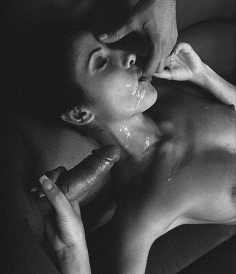 Sasha Gray swallows a member