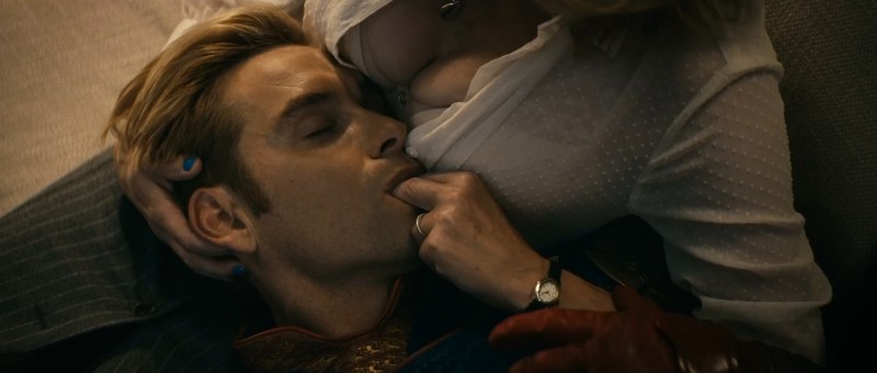 Elizabeth shu naked chest