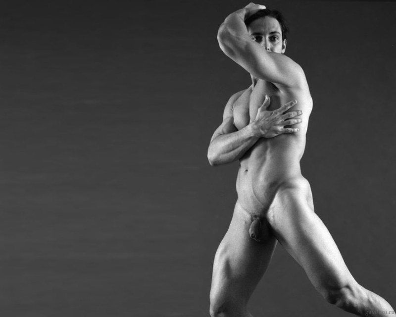 Naked men without panties