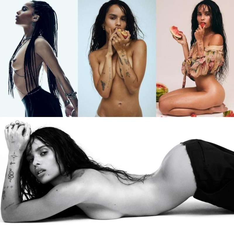 Naked Zoe Kravitz naked
