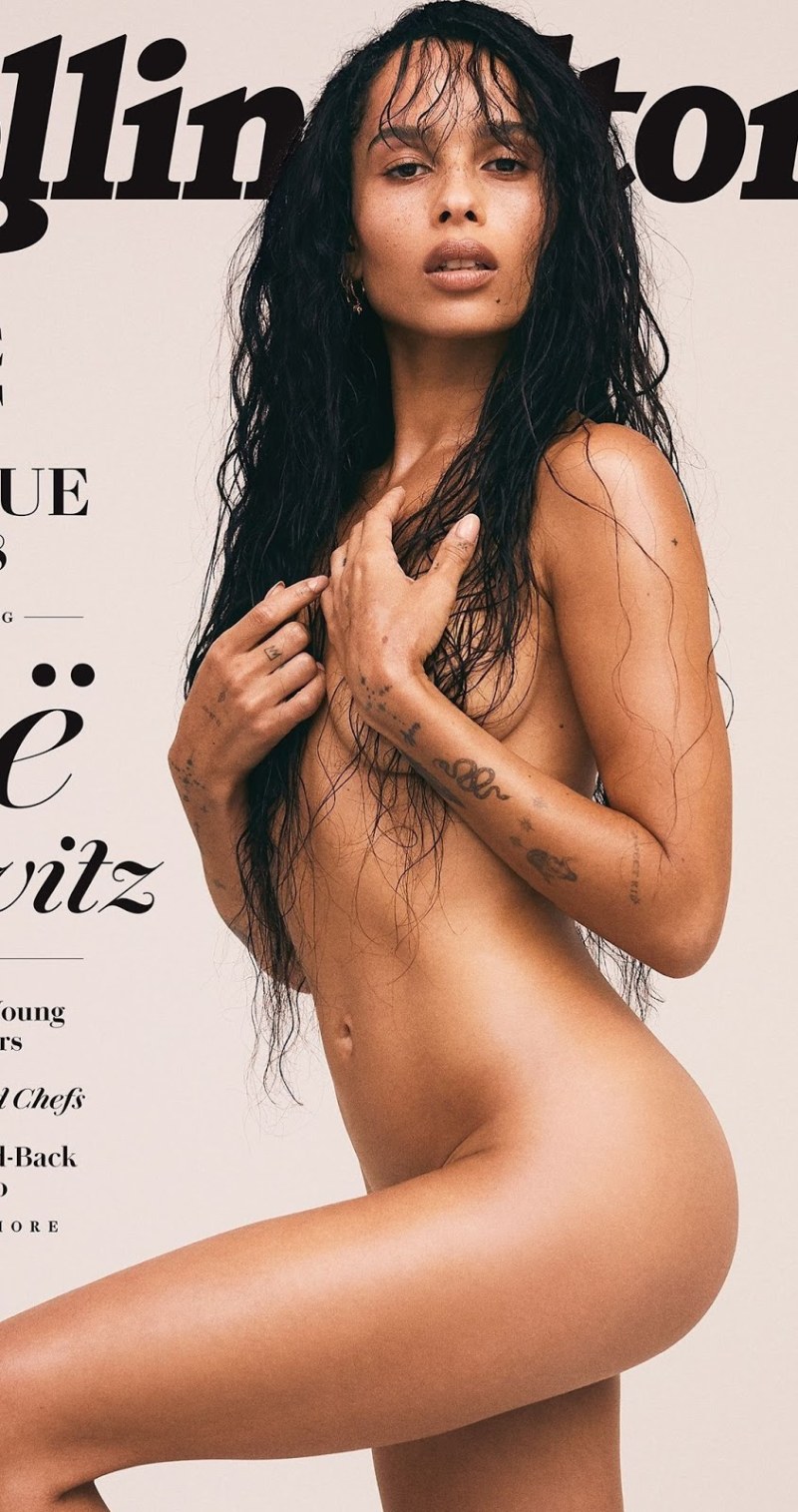 Zoe Kravitz Erotic photo shoots