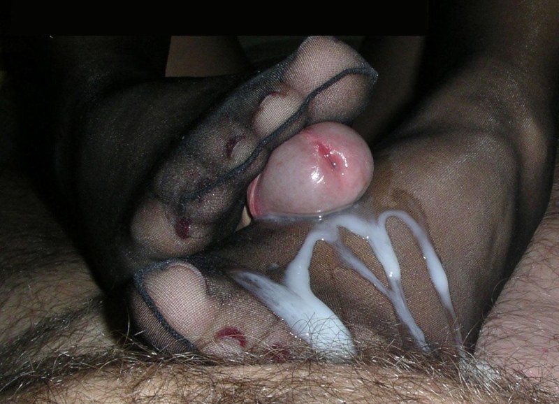 Finished the girl in stockings