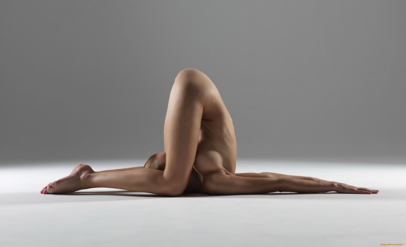 Beautiful naked female body