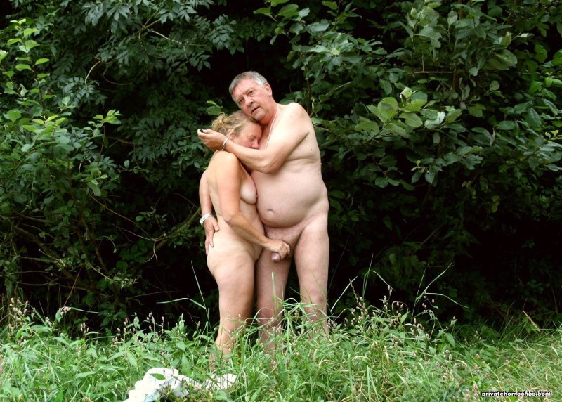 Old with young in nature