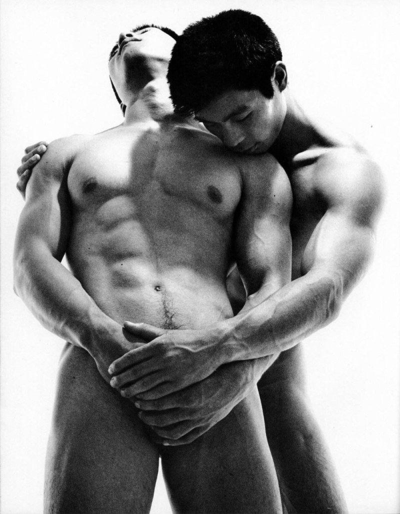 Naked men without panties