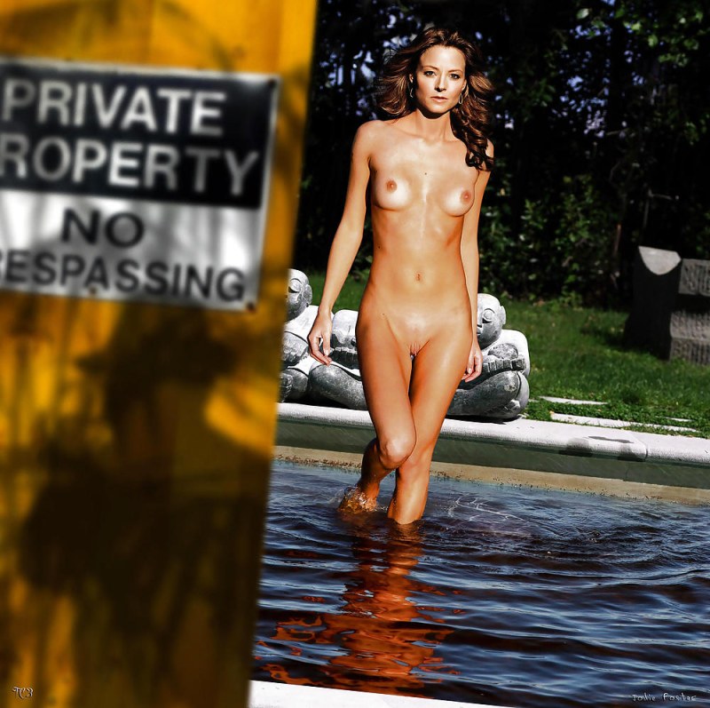 Naked naked Jodie Foster Lesbian