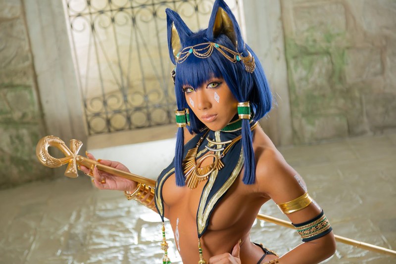 Nonsummerjack cosplay Bastet