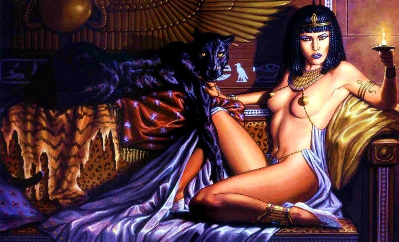 Cleopatra Naked Cleopatra Queen Egypt