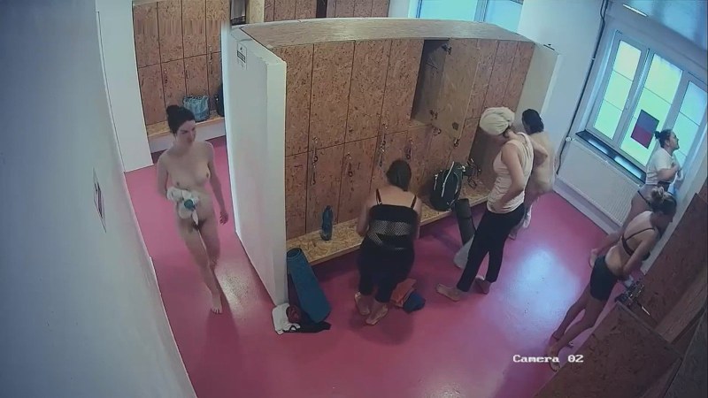 Naked women with a hidden camera