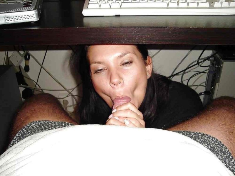 Homemade blowjobs in clothes