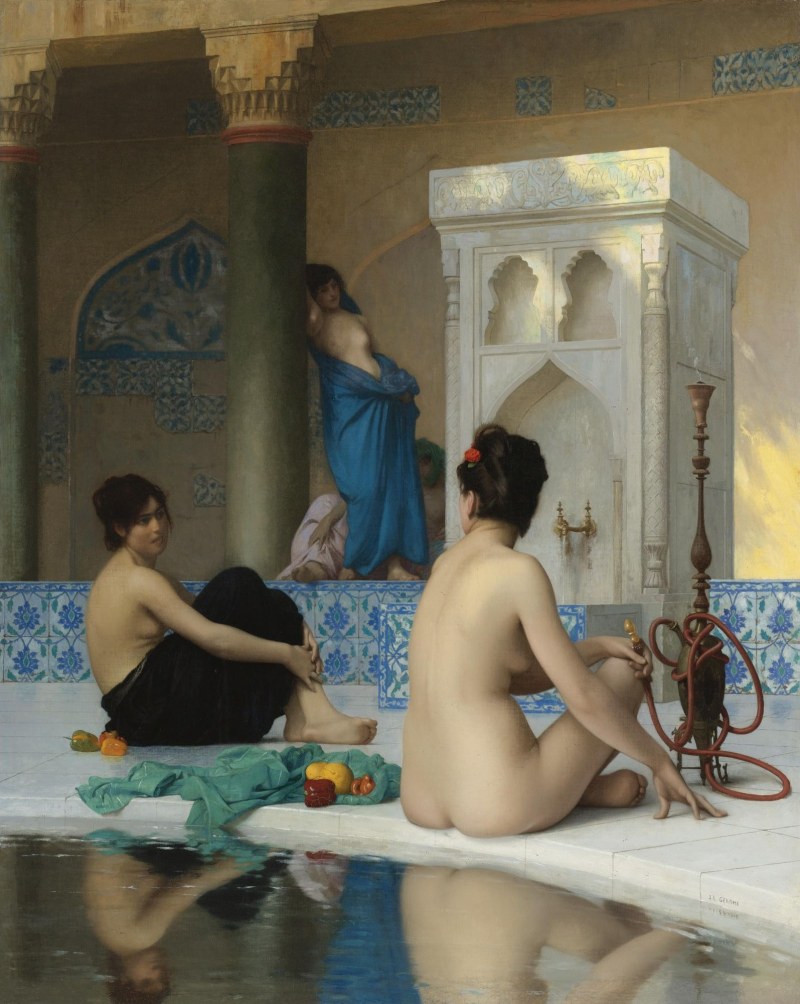 Girl in Hamam