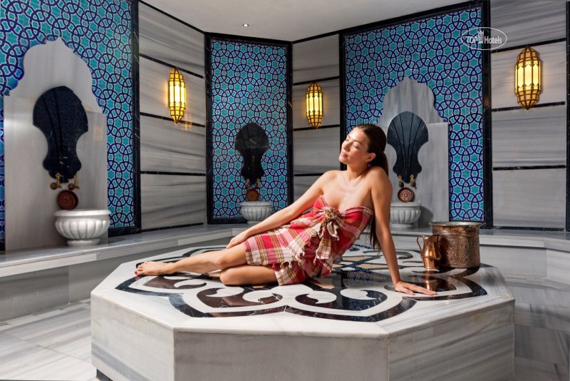 Hamam in the spa salon
