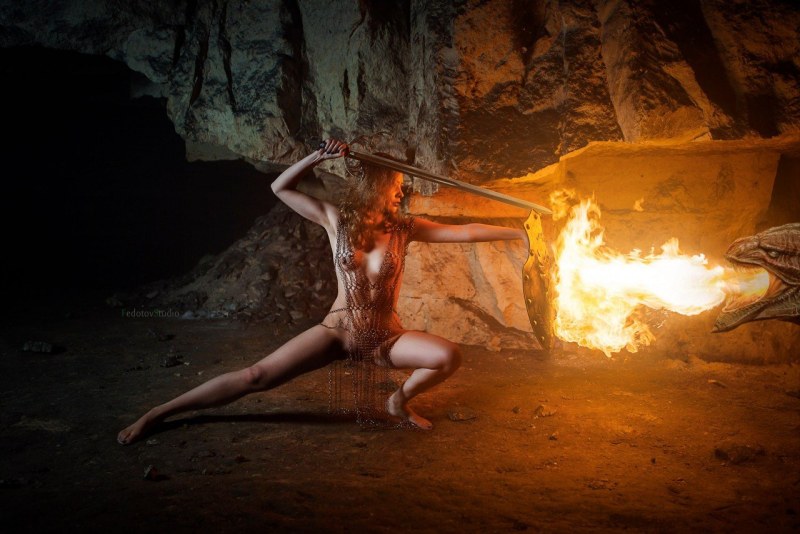 Cave excursion naked