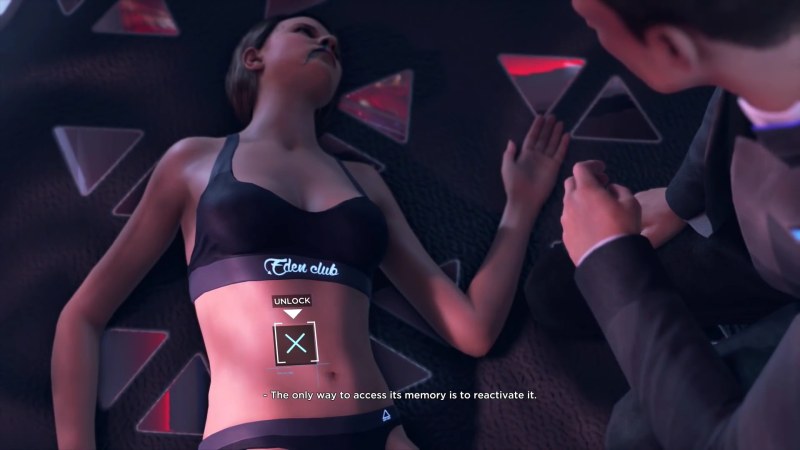 Detroit Bek Human naked Alice