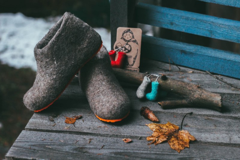 I lit up in the garden