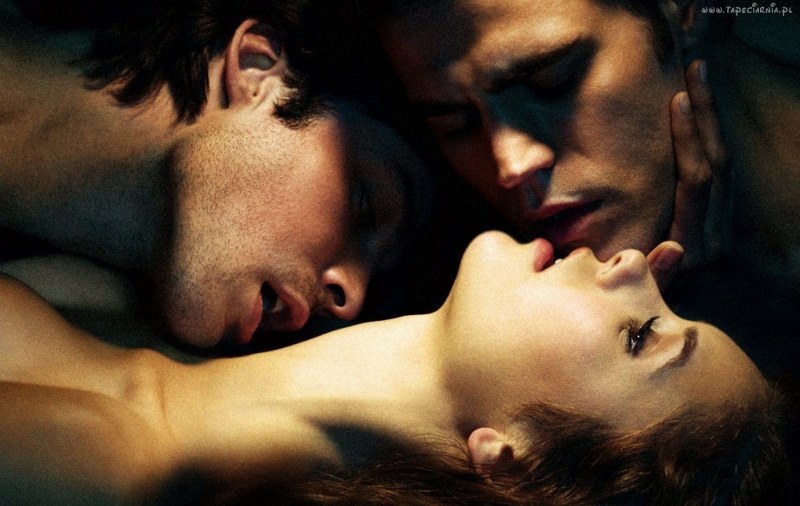 Vampire Diaries Damon and Elena and Stefan