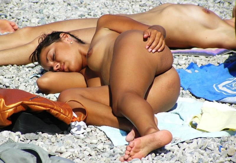 Hairy girls on the beach big