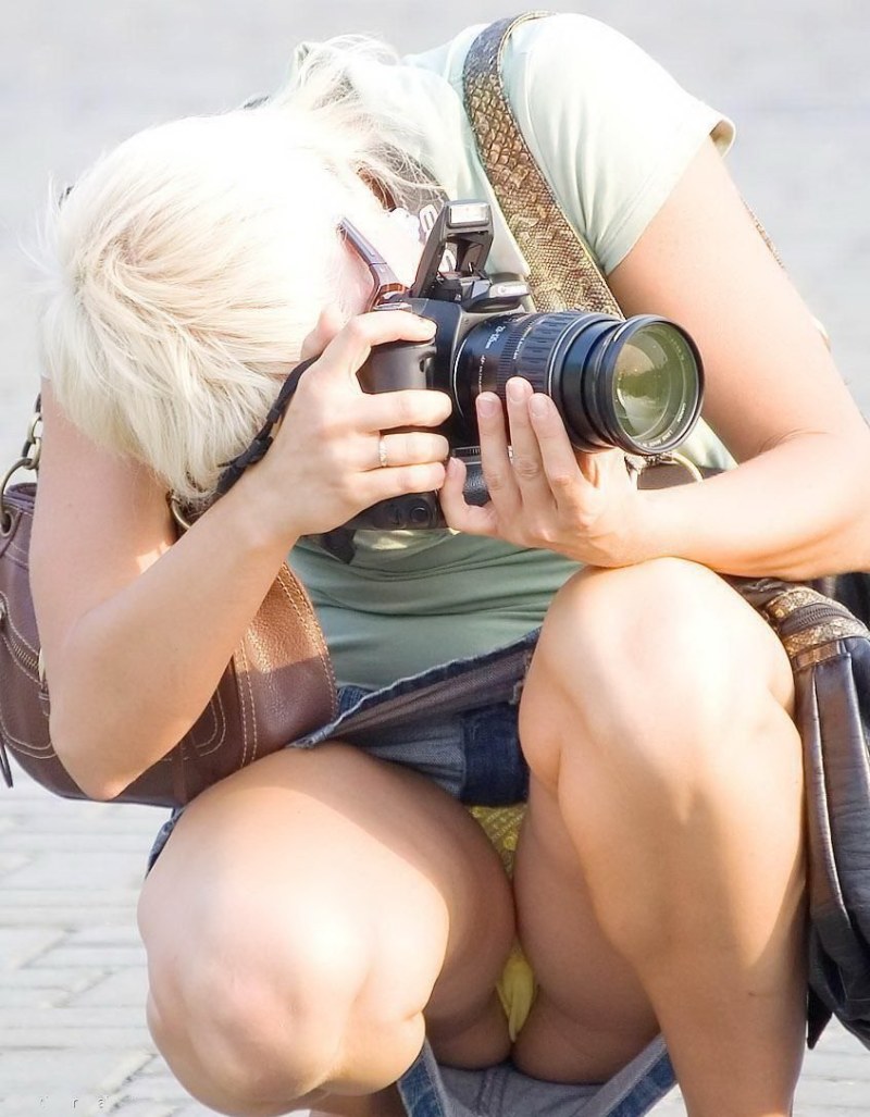 Beautiful women without panties