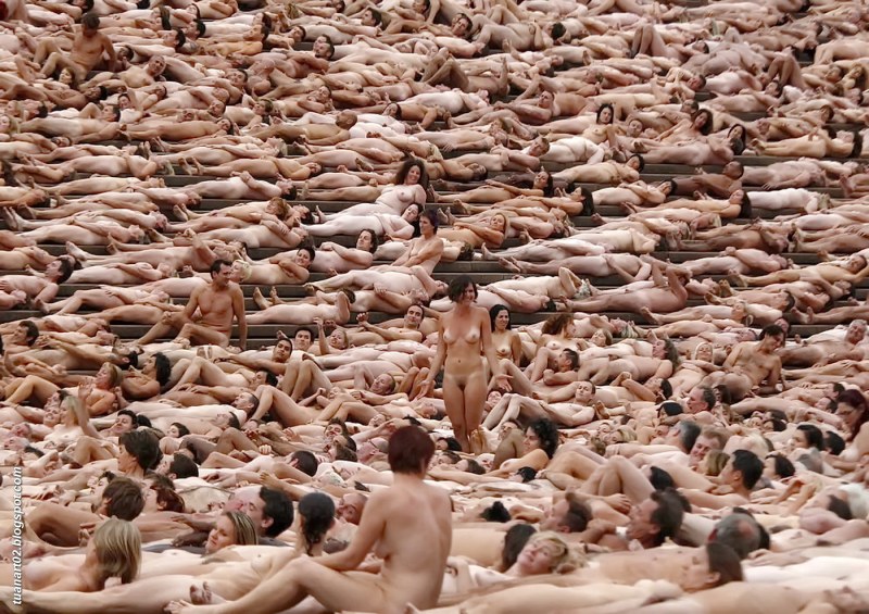 A lot of naked people