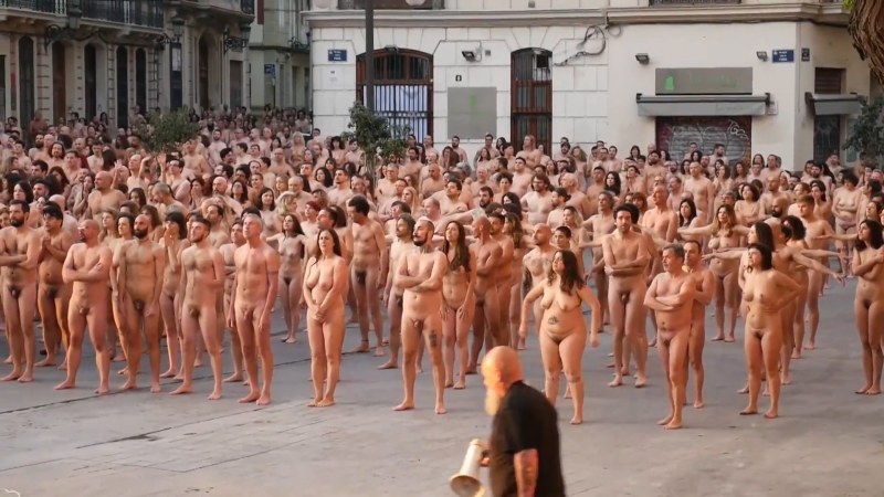 Competitions of naked people