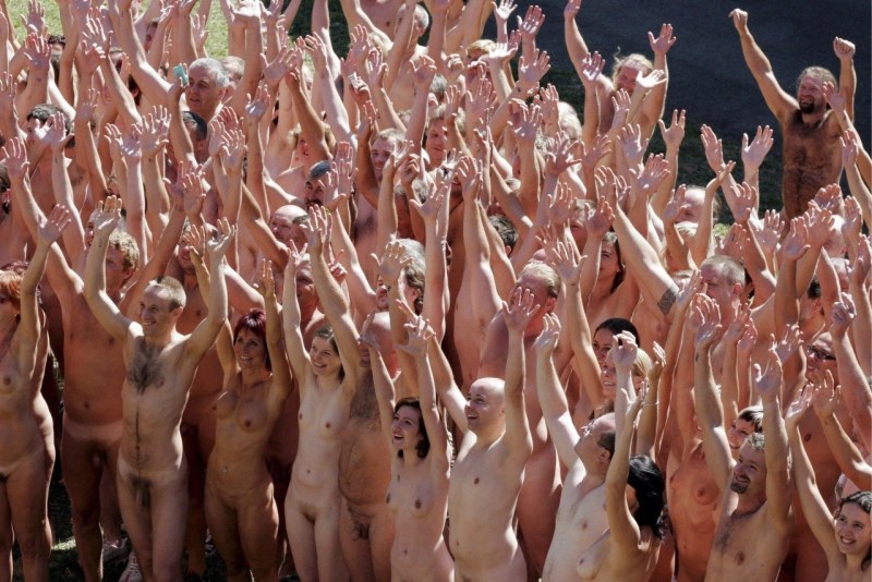 A lot of naked people