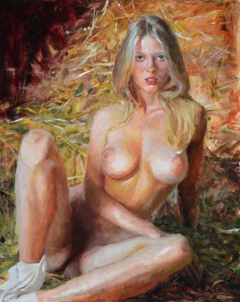 Nude painting Eric Valles
