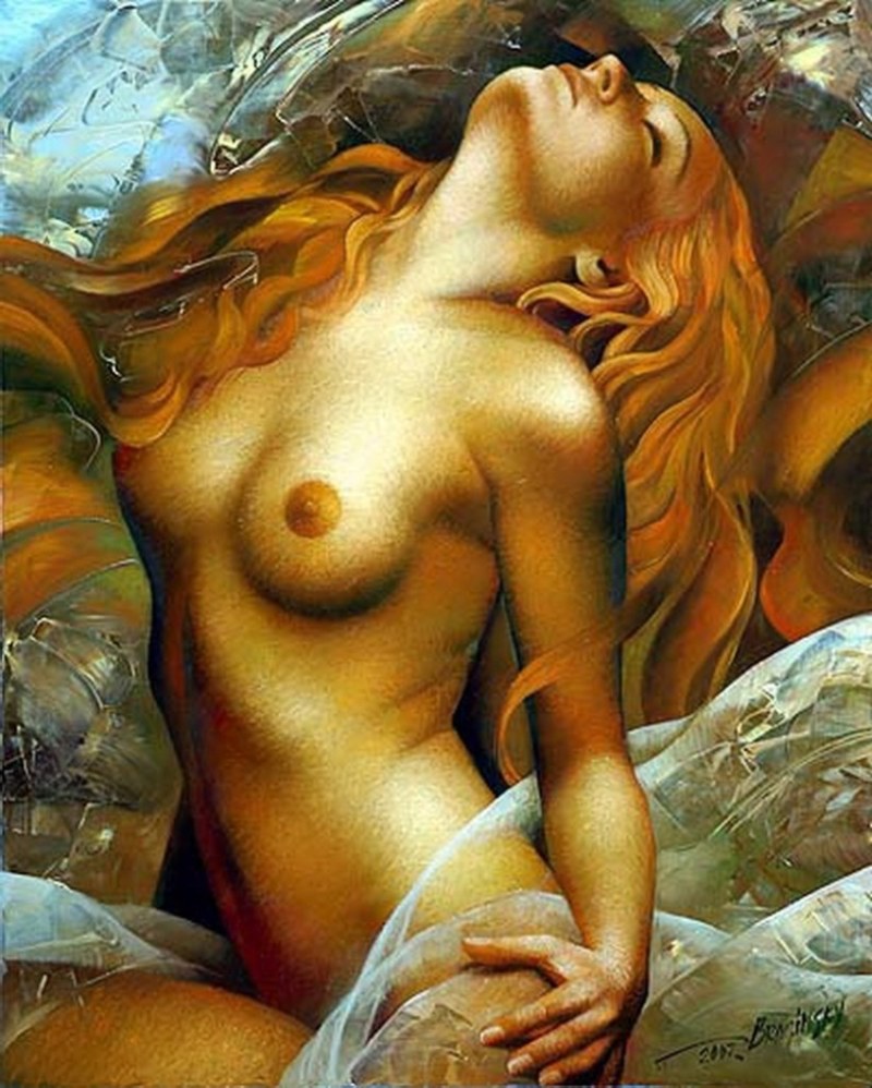 Arthur Braginsky - paintings in the style of nude