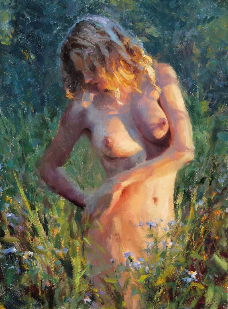 Nude painting Eric Valles