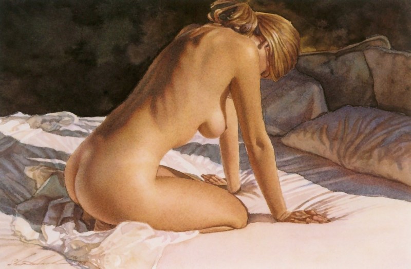 Erotic watercolors Steve Hanks