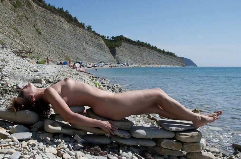 Divnomorsky naked beach