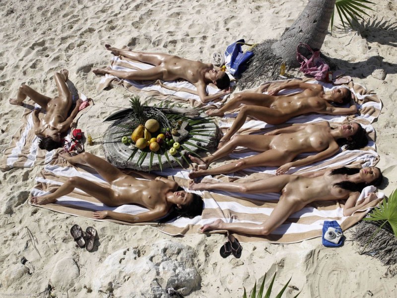 European nudist beach