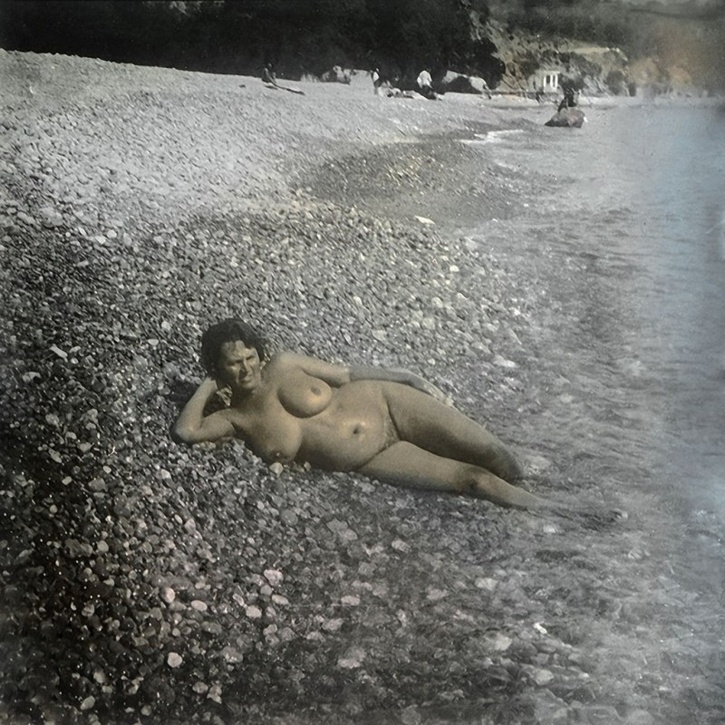 Naked Soviet women on the beach