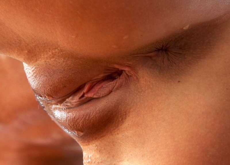 Cunnilingus close -up