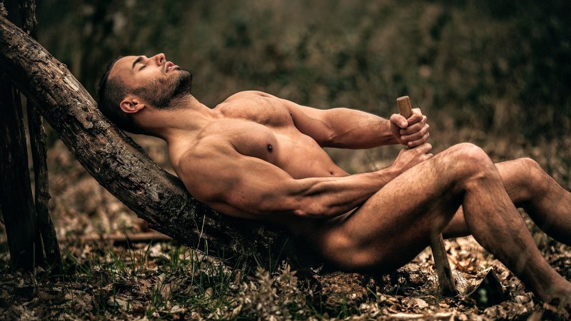 Men's photo shoot in the style of nude
