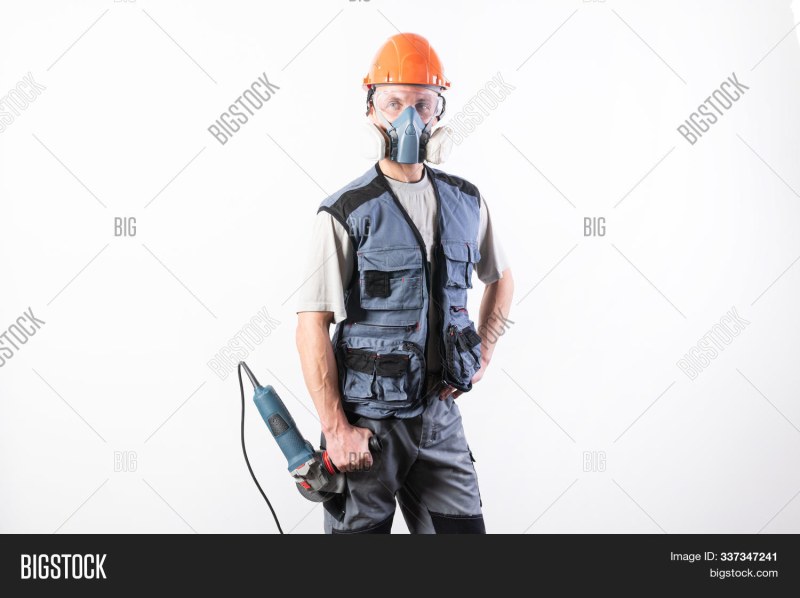 A woman with a drill