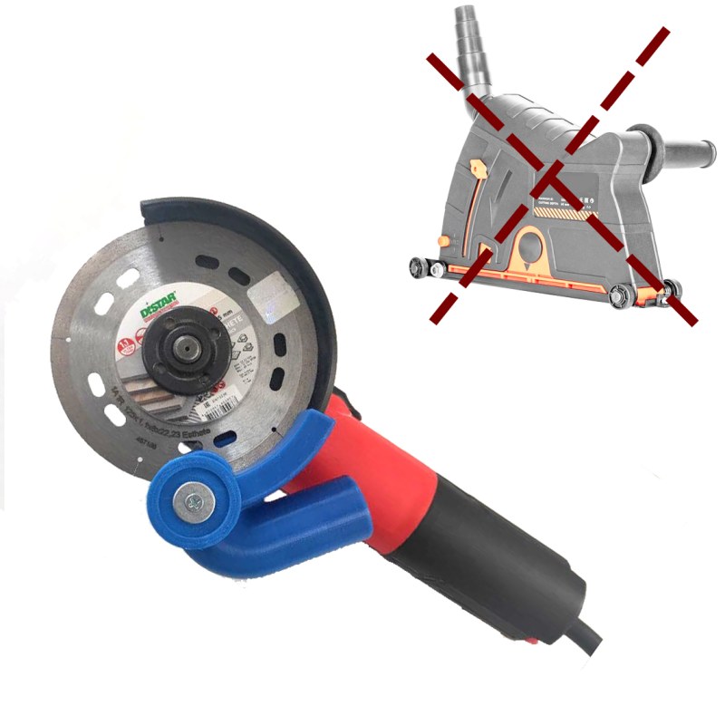 A man with a grinder in his hands