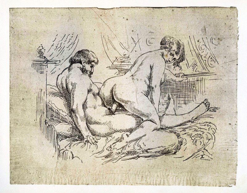 Naked Amazons in antiquity