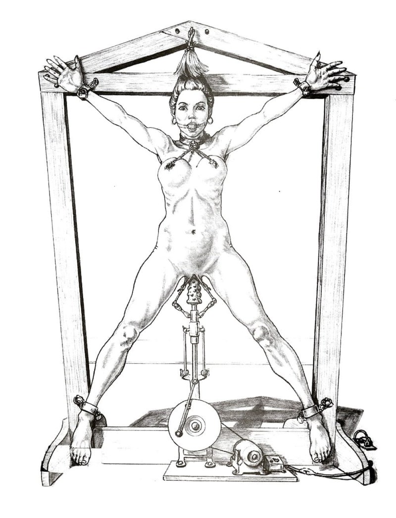 Torture of naked women BDSM