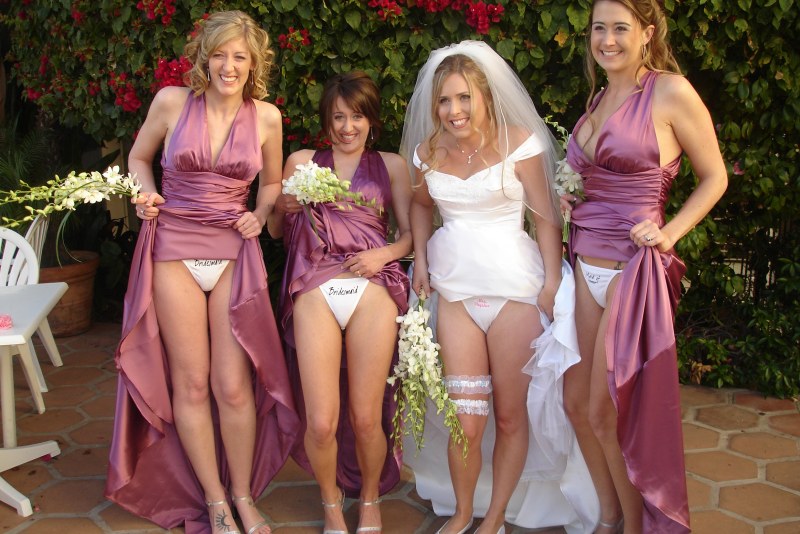 Erotic friends of the bride