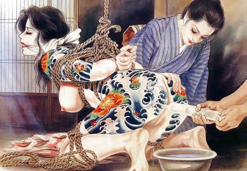 Japanese bdsm art kaname ozuma
