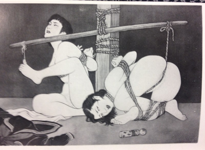 Japanese pornographic drawings